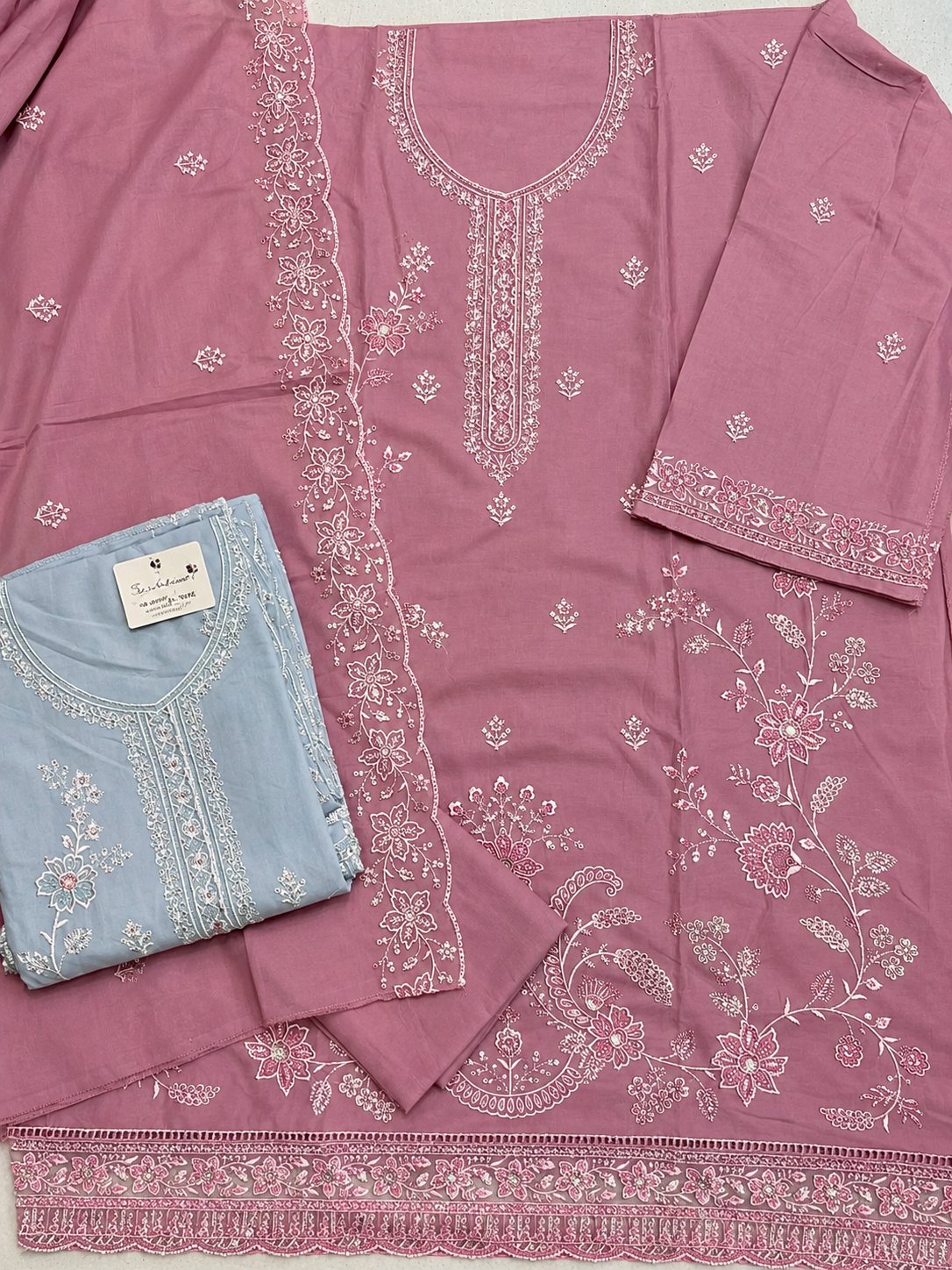 Embroidered Straight Kurta