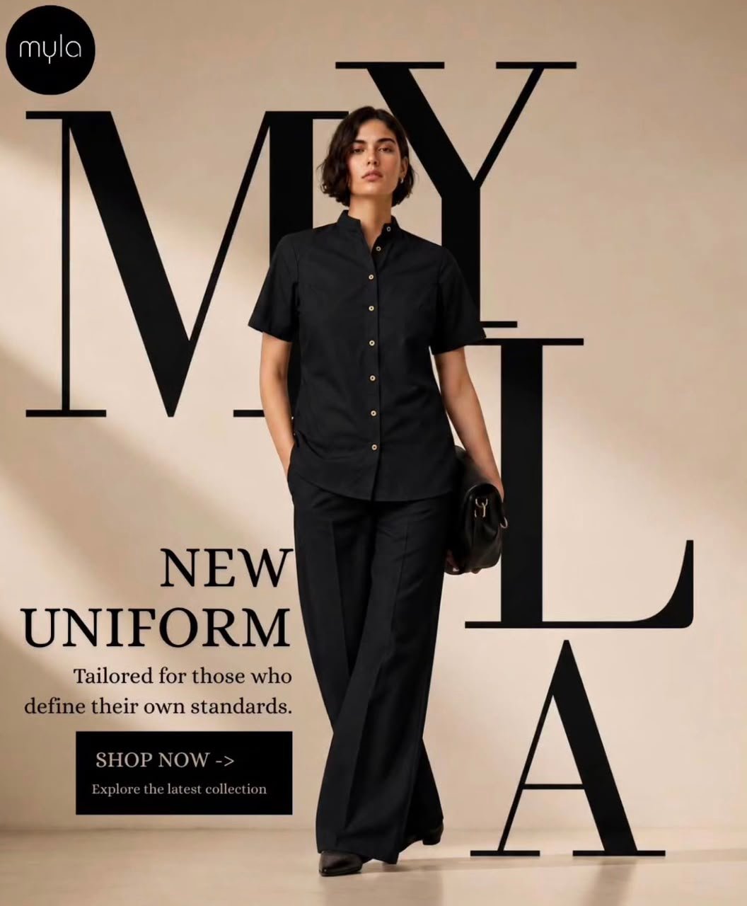 Short Sleeve Button Down Shirt and Trousers Set