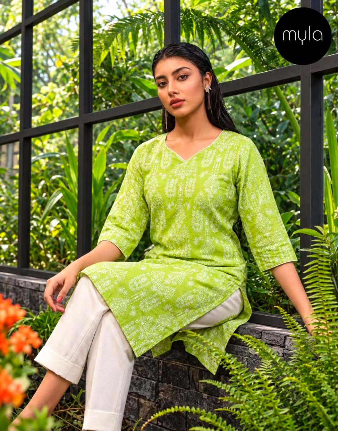 Myla Printed Kurta