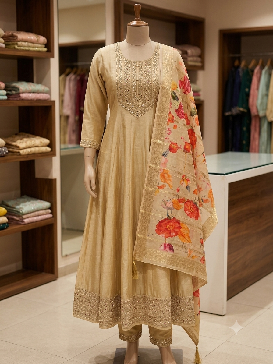 ELEGANT ANARKALI FROK